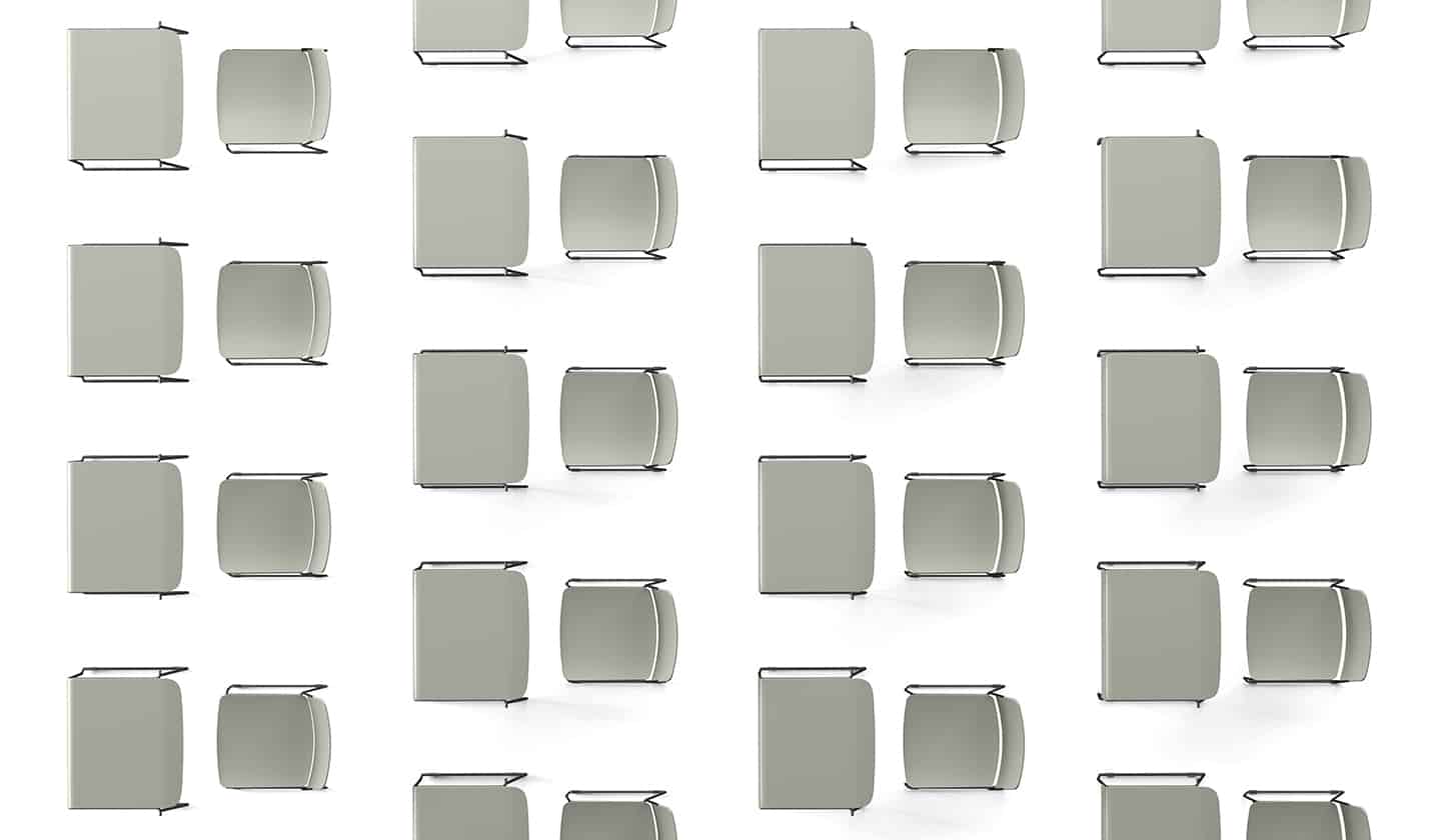 LINK Edu Desk - מערכת ישיבה לכיתות לימוד מתאים לתכנון ועיצוב מרחבי M21 – תמונה 2